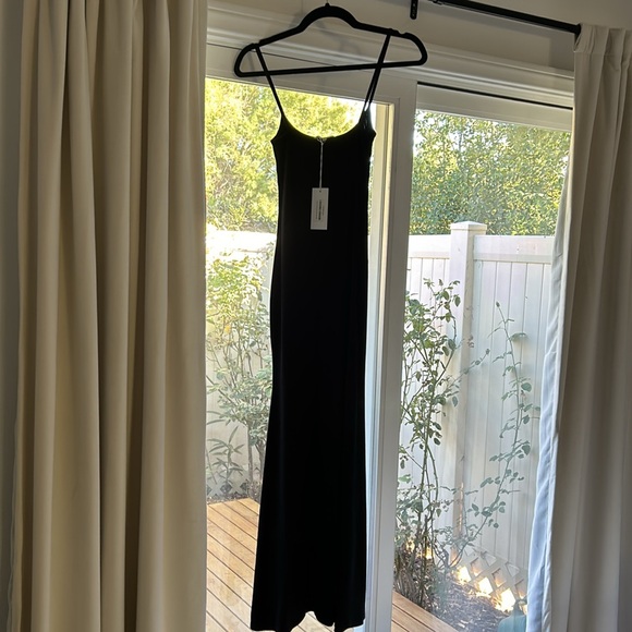 Reformation Cosmo knit dress black - Picture 5 of 8